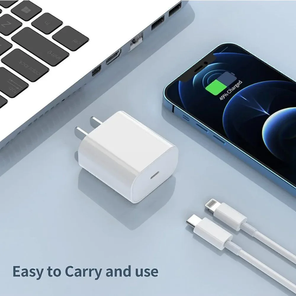 20W Charger 3FT C-L Cable